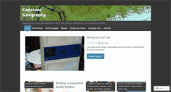 Desktop Screenshot of constantgeography.com